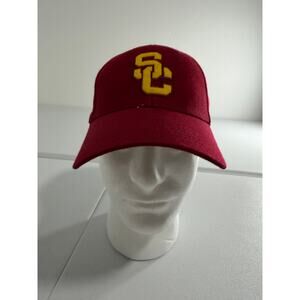USC Trojans Hat Baseball Cap Red and Gold